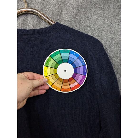 Marshall Fields Cashmere Sweater Mens Large V-Neck Classic Basic Preppy - Picture 5 of 9